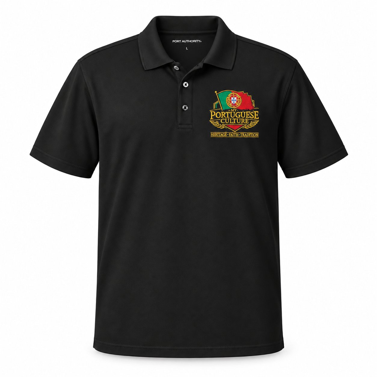 Portuguese Embroidered Polo Shirt | My Portuguese Culture