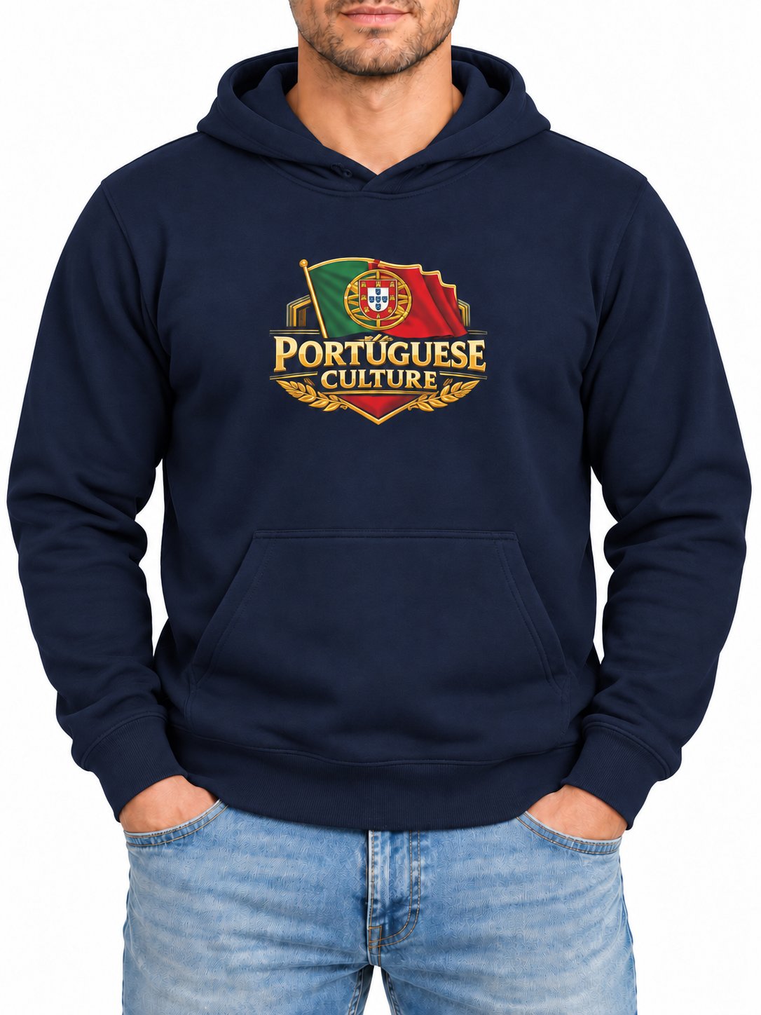 Portuguese Flag Crest Hoodie | My Portuguese Culture
