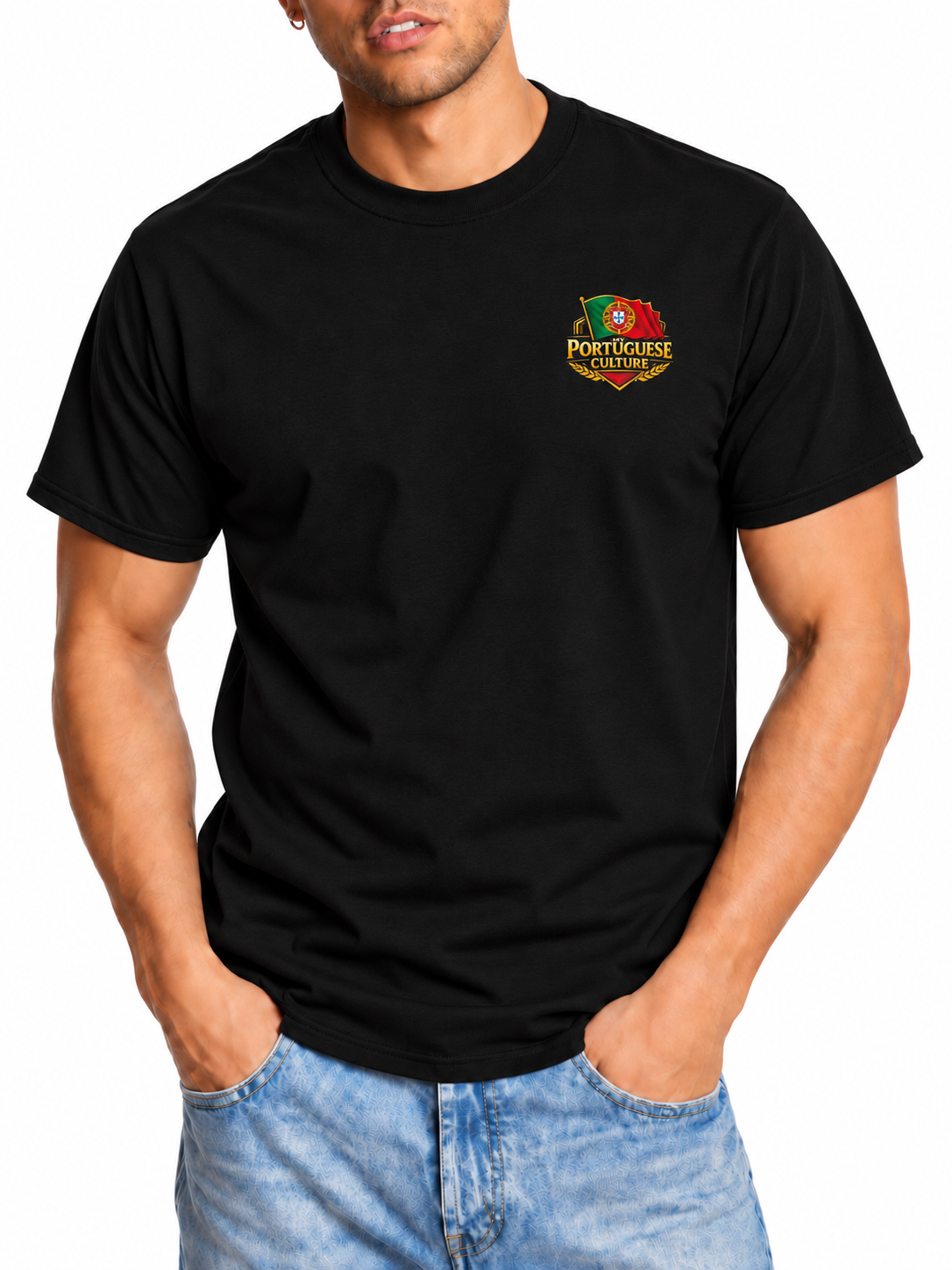 My Portuguese Culture Portuguese Flag Crest T-Shirt