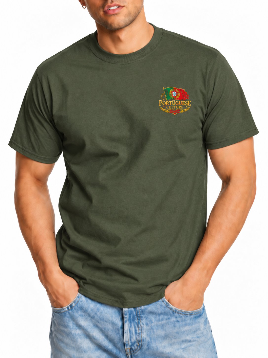 Portuguese Flag Crest T-Shirt | My Portuguese Culture