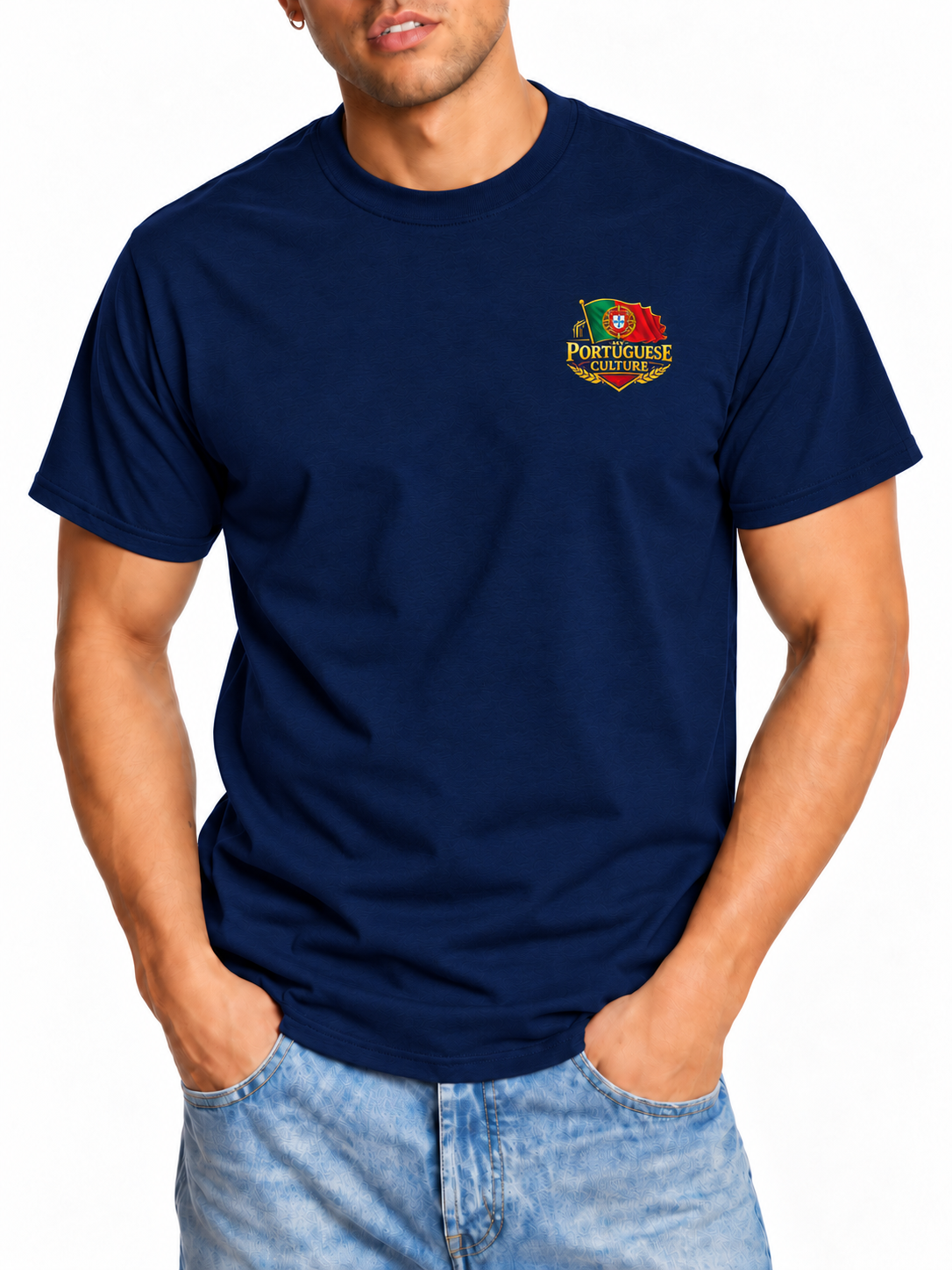 My Portuguese Culture Portuguese Flag Crest T-Shirt